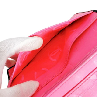 Chanel Cambon Long Foldable Wallet Long Wallet Chanel Black X Pink