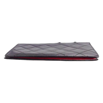 Chanel Cambon Long Foldable Wallet Long Wallet Chanel Black X Pink