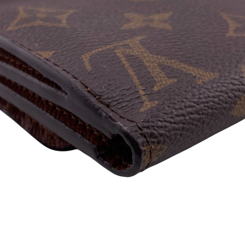 Louis Vuitton M60402 Portefeuille Anais Compact Snap Button Opening Monogram