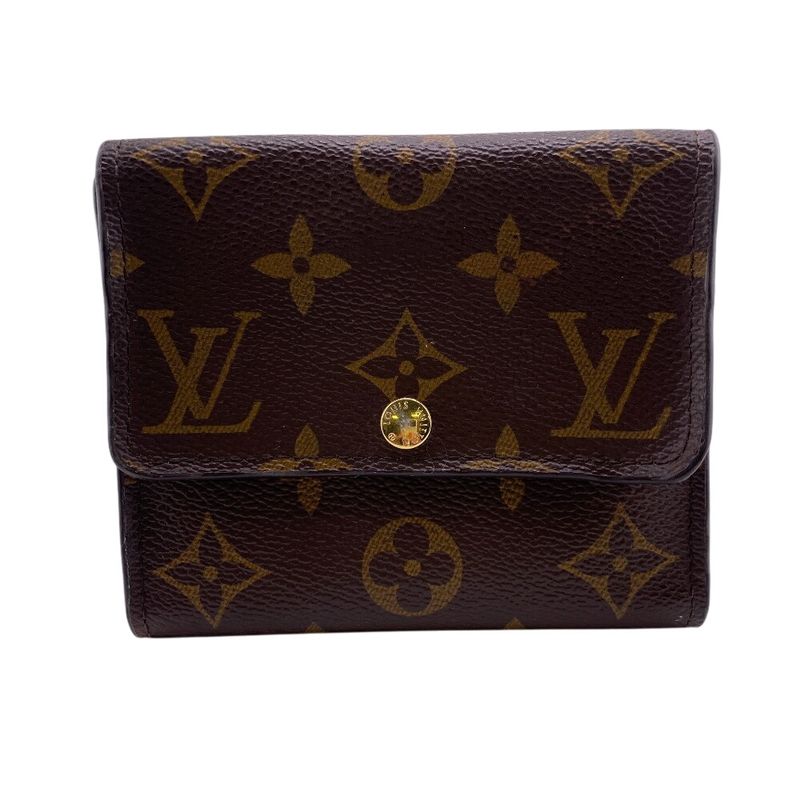 Louis Vuitton M60402 Portefeuille Anais Compact Snap Button Opening Monogram