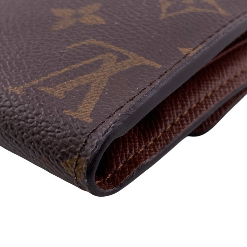 Louis Vuitton M60402 Portefeuille Anais Compact Snap Button Opening Monogram