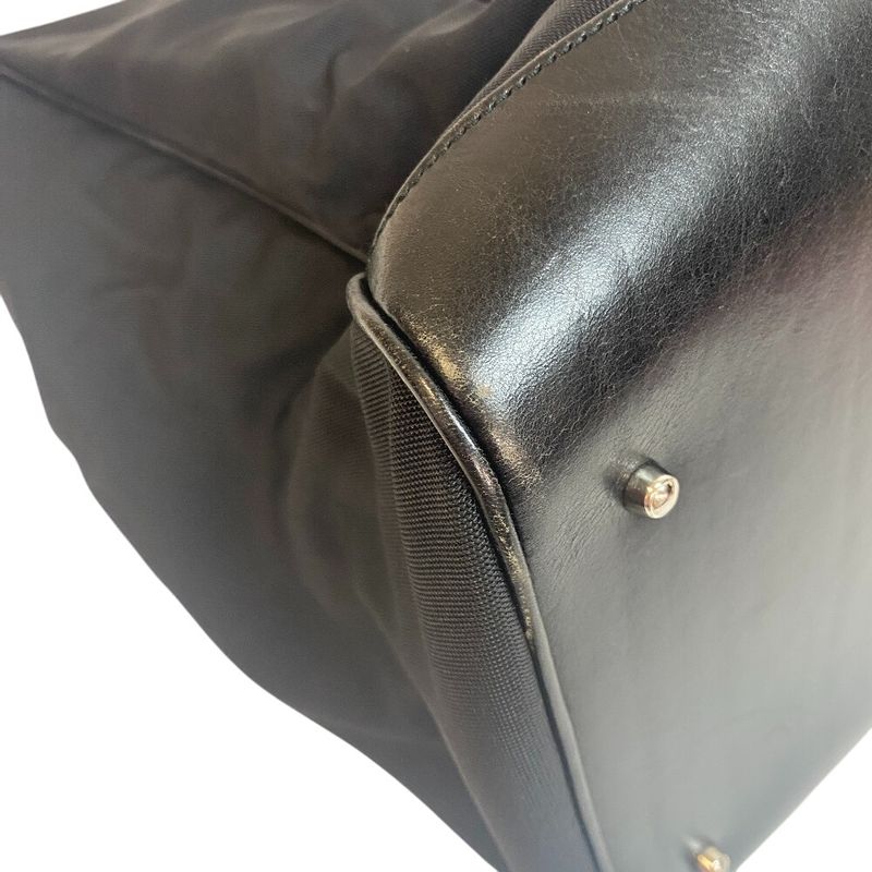 Gucci Tote Bag Cabasn Brand Shoulder Black Men's