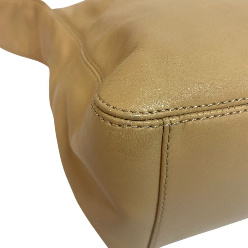 Chanel Coco Mark Shoulder Bag Cabasn Diagonal Shoulder Brand Beige Women