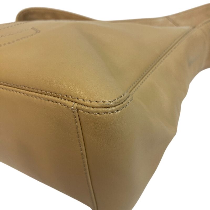 Chanel Coco Mark Shoulder Bag Cabasn Diagonal Shoulder Brand Beige Women