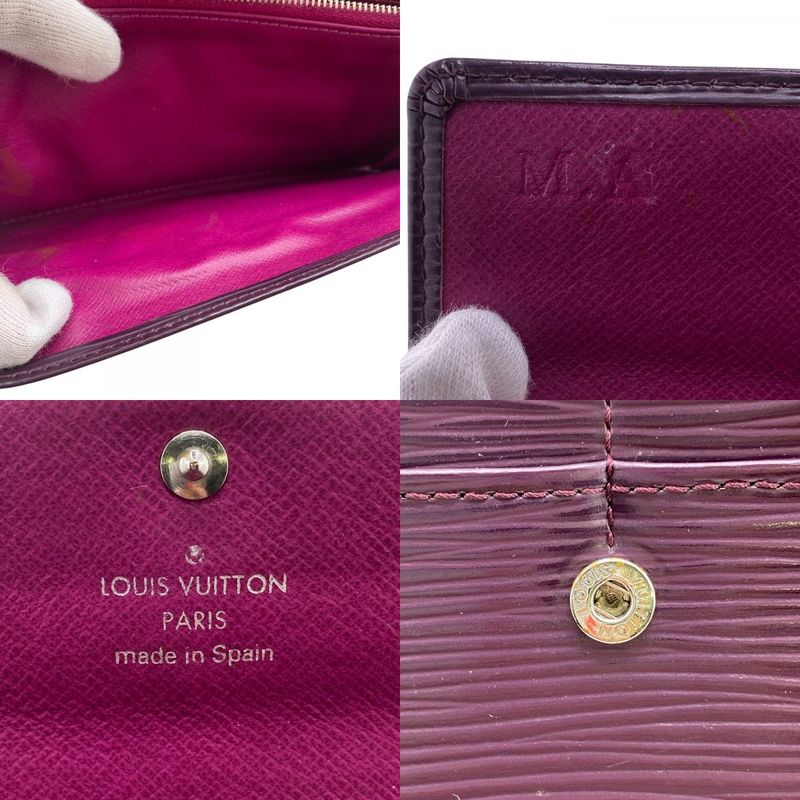 Louis Vuitton M6374k Portefeuille Sarah Epi Long Wallet Brand Card Holder Coin