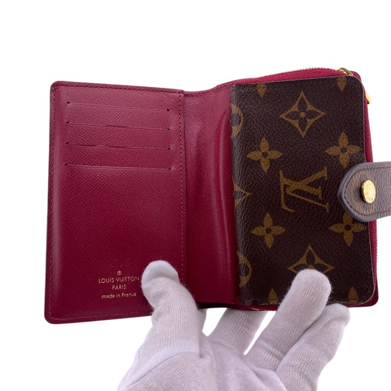 Louis Vuitton M69433 Portefeuille Juliette Compact Wallet Monogram Fold Wallet