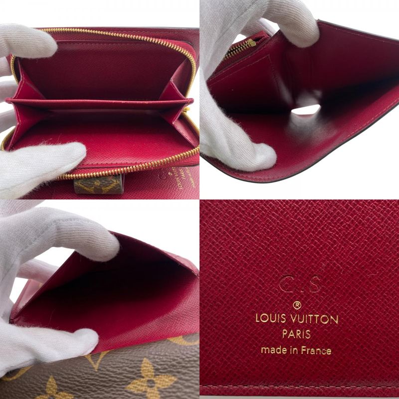 Louis Vuitton M69433 Portefeuille Juliette Compact Wallet Monogram Fold Wallet