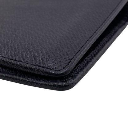 Louis Vuitton M30501 Portefeuille Braza Foldable Taiga Long Wallet Branded Card