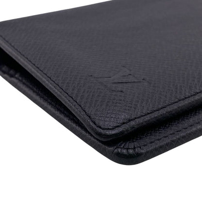 Louis Vuitton M30501 Portefeuille Braza Foldable Taiga Long Wallet Branded Card