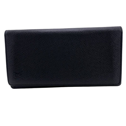 Louis Vuitton M30501 Portefeuille Braza Foldable Taiga Long Wallet Branded Card
