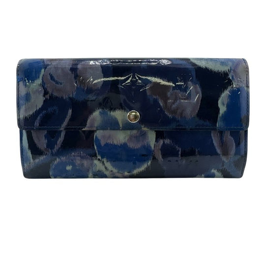 Louis Vuitton M90021 Portefeuille Sarah Long Wallet Blue Ladies