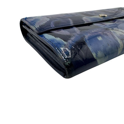 Louis Vuitton M90021 Portefeuille Sarah Long Wallet Blue Ladies