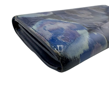 Louis Vuitton M90021 Portefeuille Sarah Long Wallet Blue Ladies