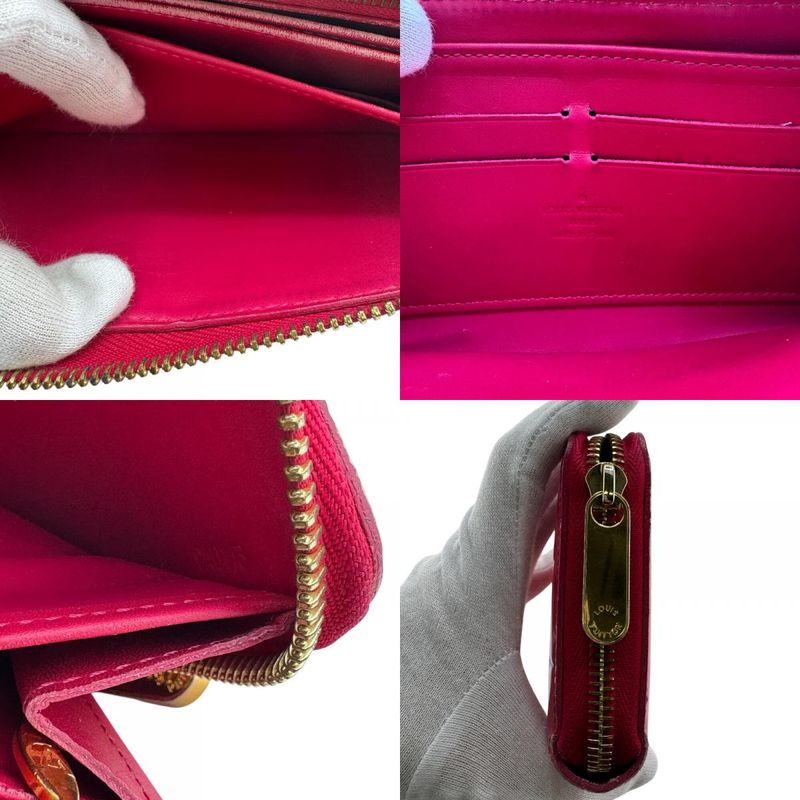 Louis Vuitton M90019 Zippy Wallet Long Wallet Pink Ladies