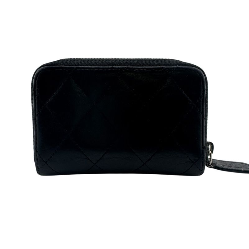 Chanel Coin Case Black Ladies
