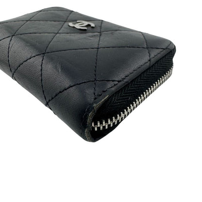 Chanel Coin Case Black Ladies