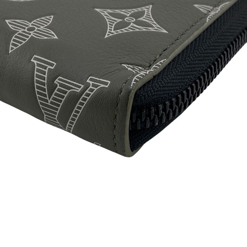 Louis Vuitton M12578 Zippy Wallet Long Khaki Green Unisex