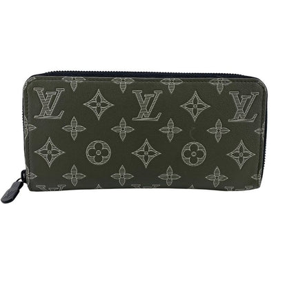 Louis Vuitton M12578 Zippy Wallet Long Khaki Green Unisex
