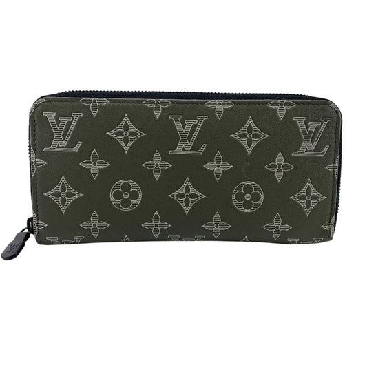 Louis Vuitton M12578 Zippy Wallet Long Khaki Green Unisex