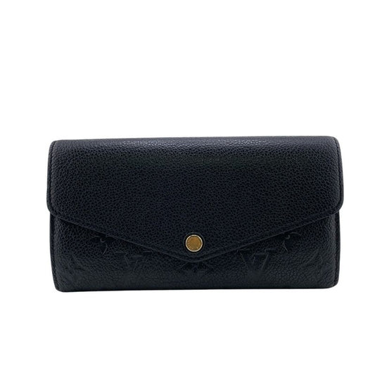 Louis Vuitton M61182 Portefeuille Sarah Long Wallet Black Ladies
