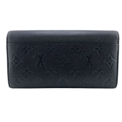 Louis Vuitton M61182 Portefeuille Sarah Long Wallet Black Ladies