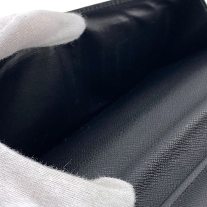 Louis Vuitton M62295 Zippy Wallet Vertical Long Wallet Black Men's