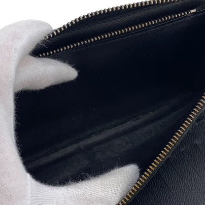 Louis Vuitton M62295 Zippy Wallet Vertical Long Wallet Black Men's