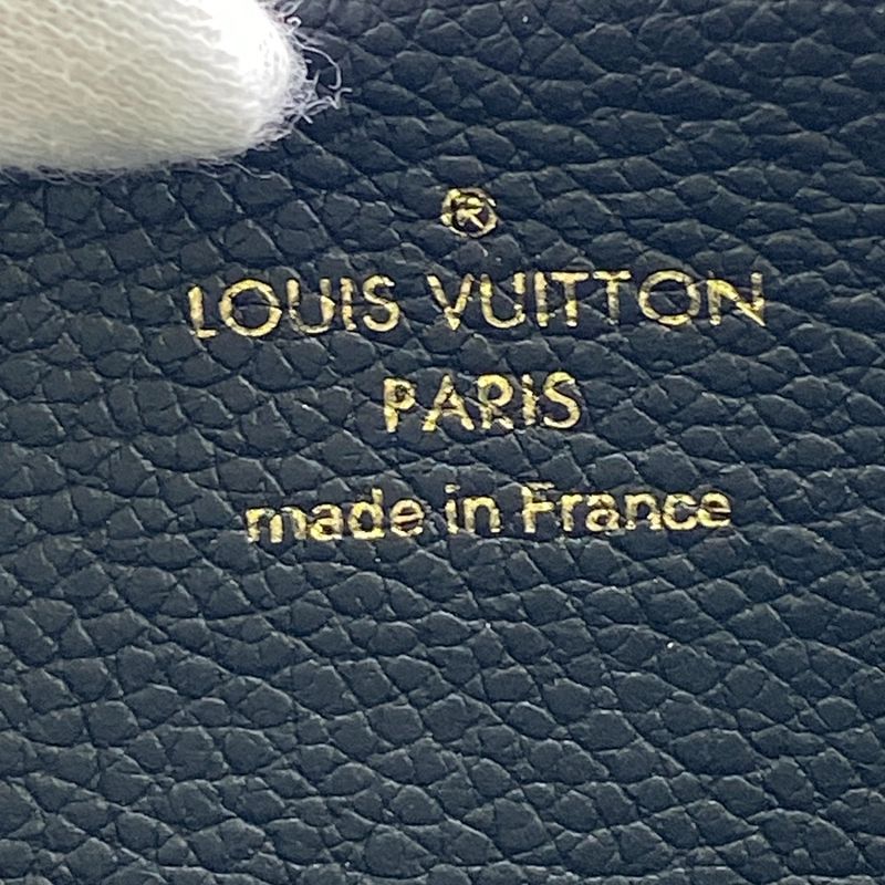 Louis Vuitton M80481 Zippy Wallet Long Wallet Black Ladies