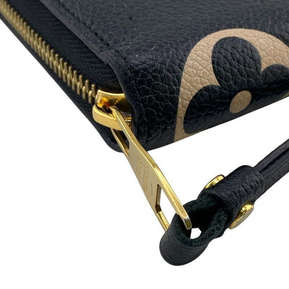 Louis Vuitton M80481 Zippy Wallet Long Wallet Black Ladies