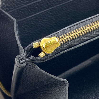 Louis Vuitton M80481 Zippy Wallet Long Wallet Black Ladies