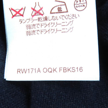 Louis Vuitton 99% Cashmere Monogram Flower Tag Back Button High Neck Design