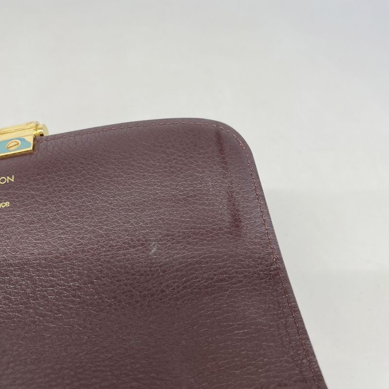 Louis Vuitton Long Wallet Monogram Portefeuille Elysee M60362 Brown Bordeaux
