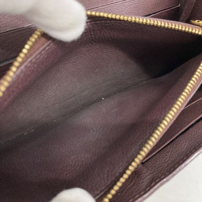 Louis Vuitton Long Wallet Monogram Portefeuille Elysee M60362 Brown Bordeaux