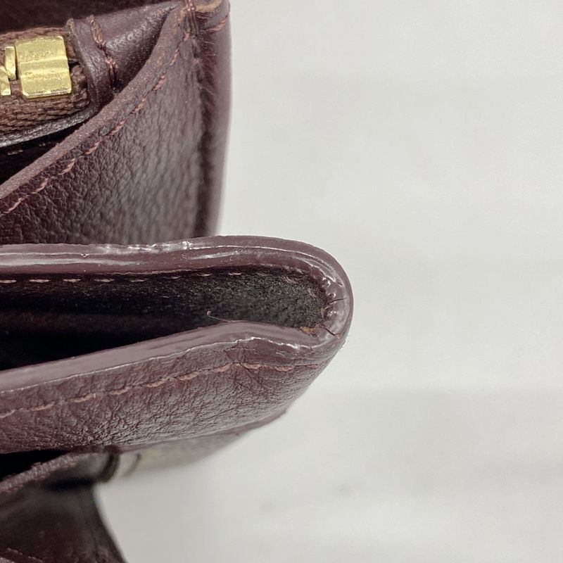 Louis Vuitton Long Wallet Monogram Portefeuille Elysee M60362 Brown Bordeaux