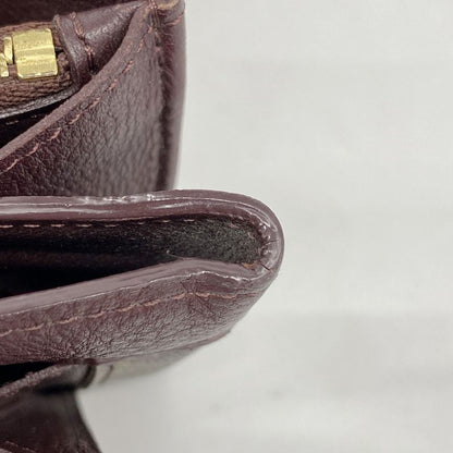 Louis Vuitton Long Wallet Monogram Portefeuille Elysee M60362 Brown Bordeaux
