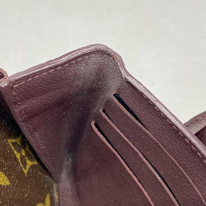 Louis Vuitton Long Wallet Monogram Portefeuille Elysee M60362 Brown Bordeaux