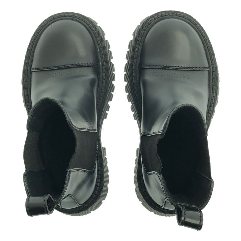 Balenciaga Tractor Bootie Chelsea Boots - 36 - Black - Women's