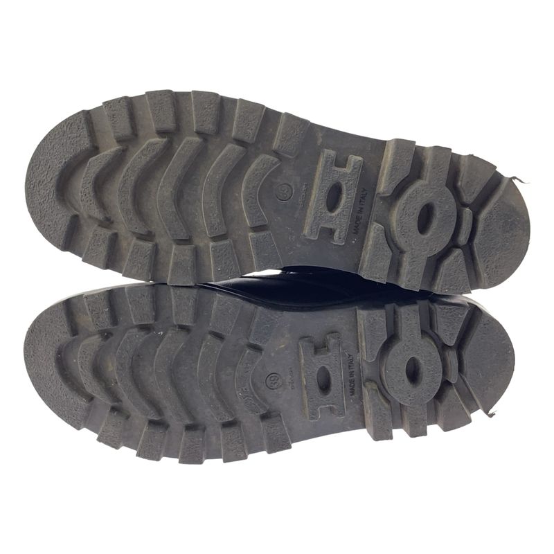 Loewe Lace-up Combat Boots - 39 - Black - Women's