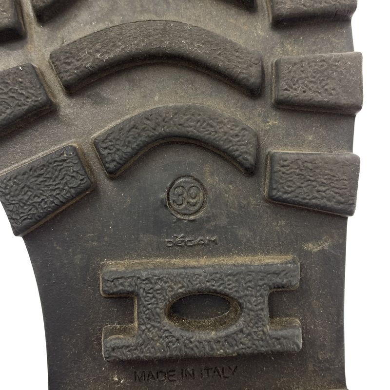 Loewe Lace-up Combat Boots - 39 - Black - Women's