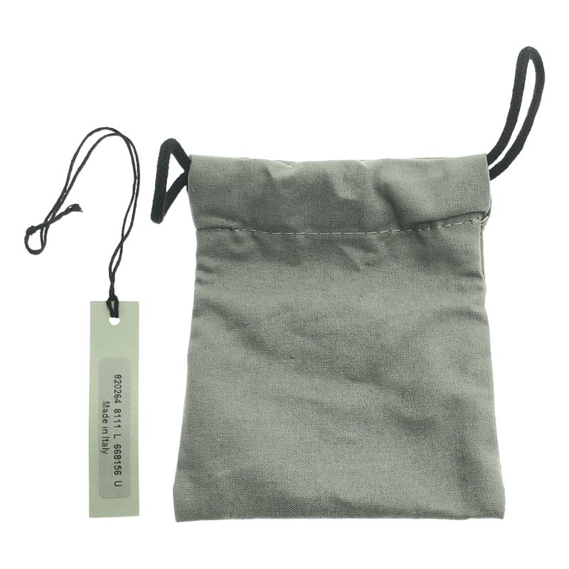 Balenciaga Initial Logo Charm Key Holder - Silver