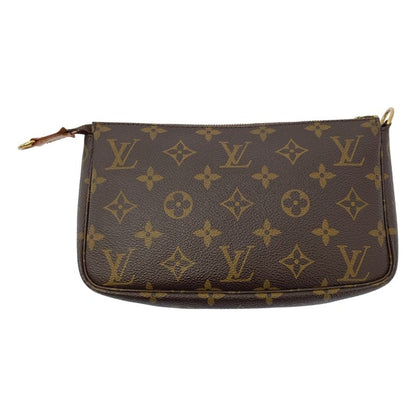 Louis Vuitton Monogram Leather Shoulder Bag - Brown - Women