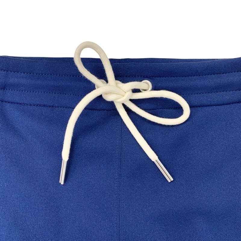 Celine Bottoms Polyester Navy Ivory Skirt Sideline Logo