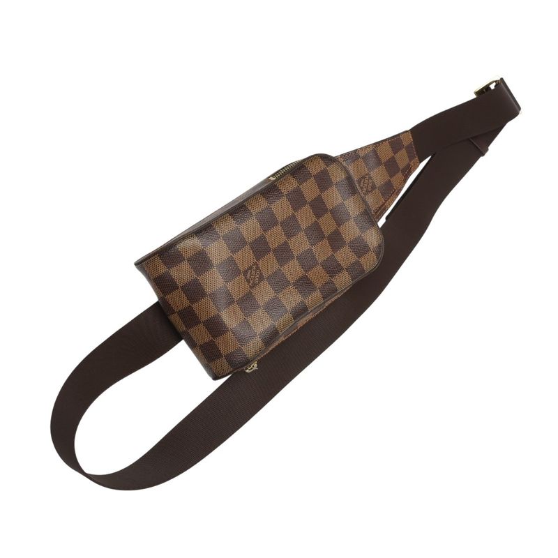 Louis Vuitton N51994 Damier Waist Pouch Geronimos Body Bag Louis Vuitton Ebène
