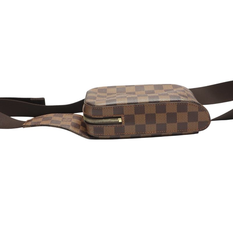 Louis Vuitton N51994 Damier Waist Pouch Geronimos Body Bag Louis Vuitton Ebène