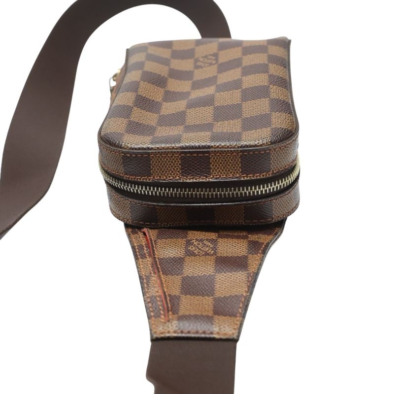 Louis Vuitton N51994 Damier Waist Pouch Geronimos Body Bag Louis Vuitton Ebène