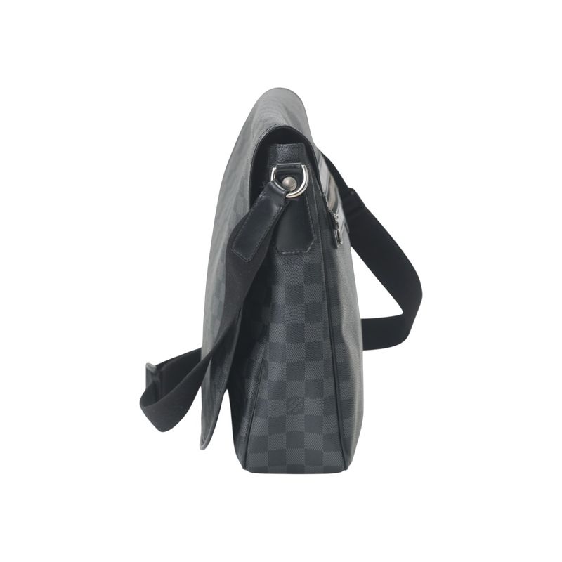 Louis Vuitton N58033 Damier Graphite Shoulder Bag Daniel GM Shoulder Bag Louis