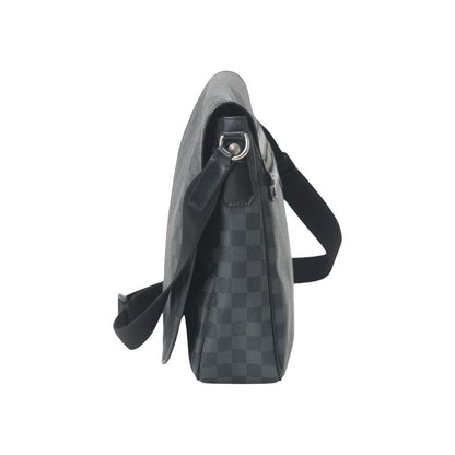 Louis Vuitton N58033 Damier Graphite Shoulder Bag Daniel GM Shoulder Bag Louis