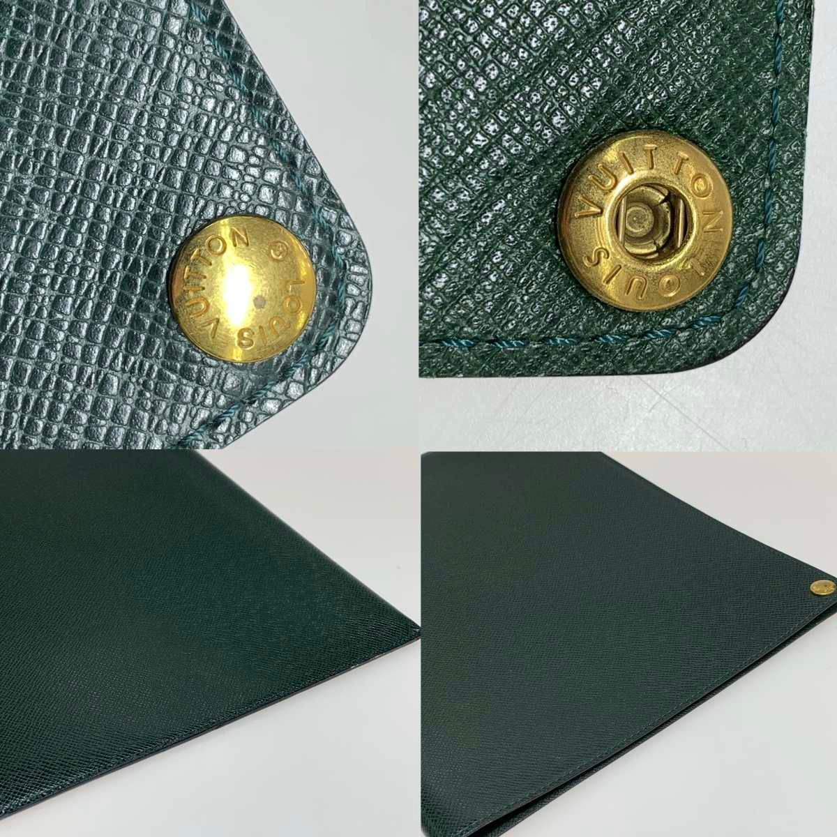 Louis Vuitton 15th Anniversary Document Case Taiga