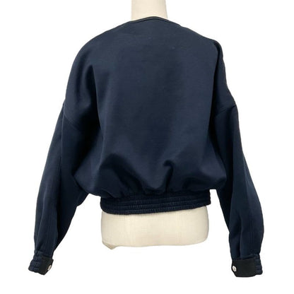 Louis Vuitton Monogram Outer Navy Black Blouson Jacket