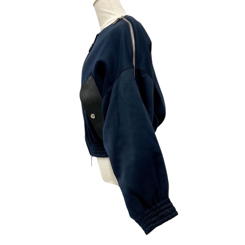 Louis Vuitton Monogram Outer Navy Black Blouson Jacket